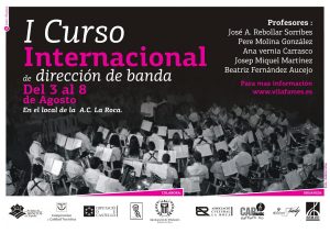 I Curso Internacional de dirección de banda